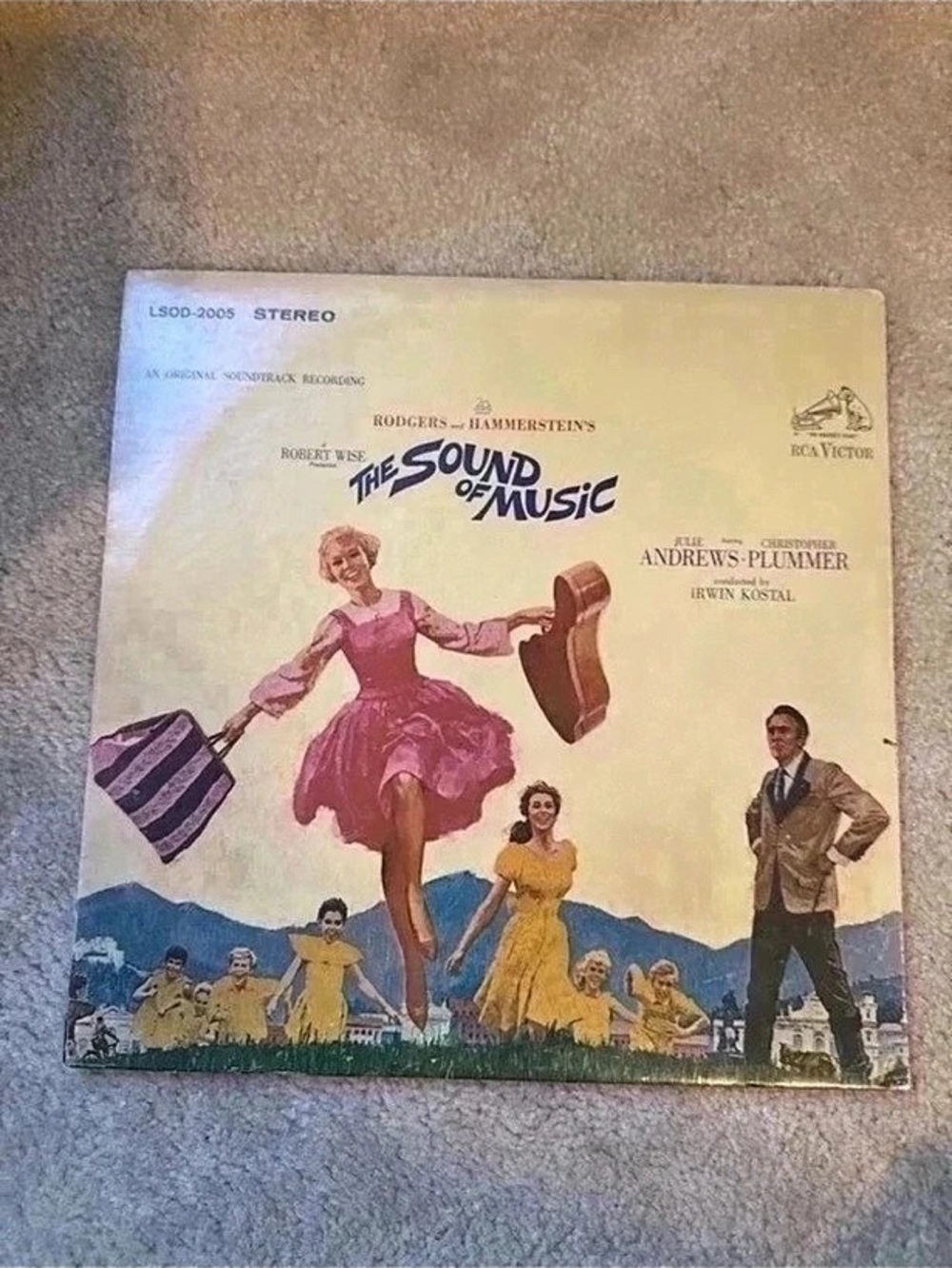 RCA Victor The Sound of Music (An Original Soundtrack Recording) Vinyl Record
